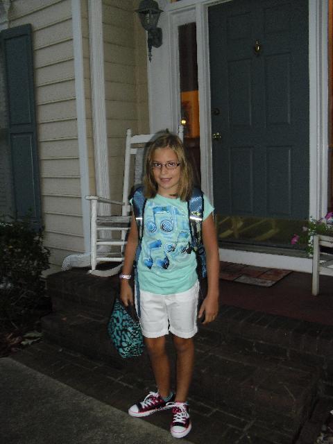 1st day of 5th grade