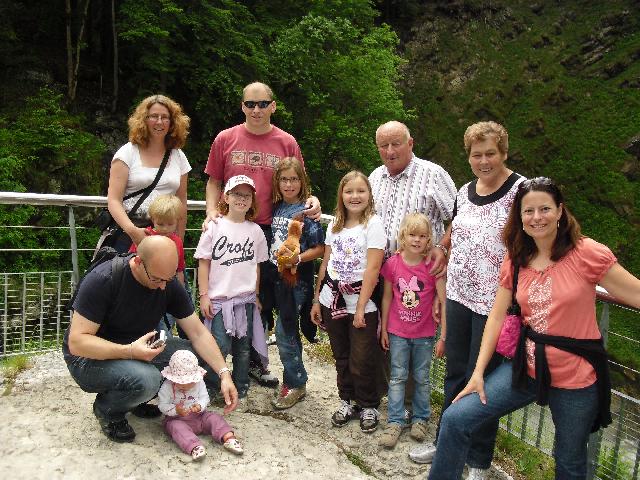 At the waterfall