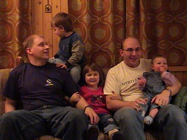 Mit Papi und  Goetti