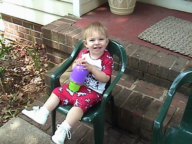On my chair