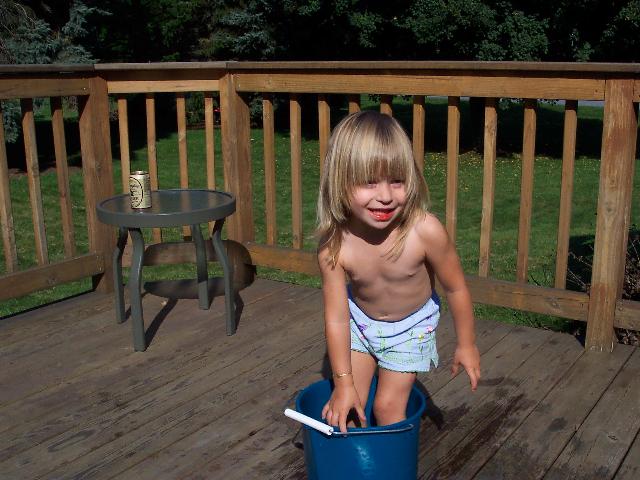 Aunt Carolyn's pool