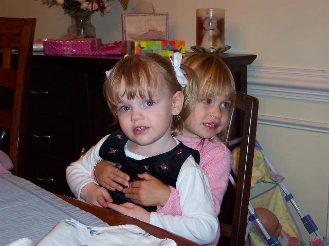 Hugging Kaylie