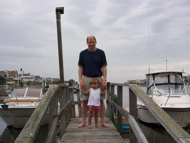 On the dock by the bay