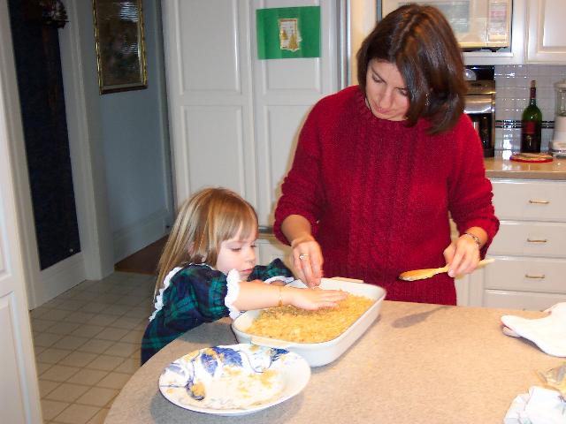 Helping Aunt Marianne