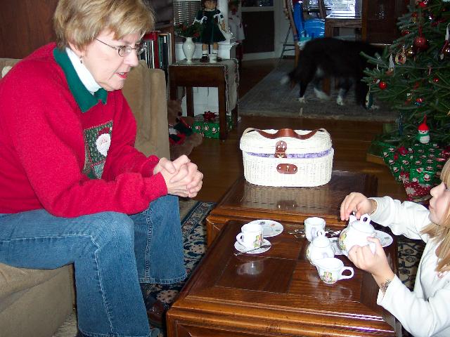 Tea time with Gramma