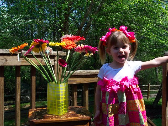 My birthday flowers