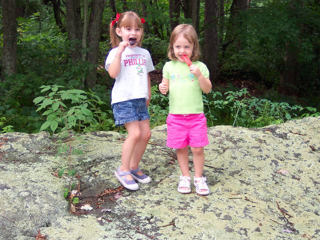 Popsicle with Mackenzie