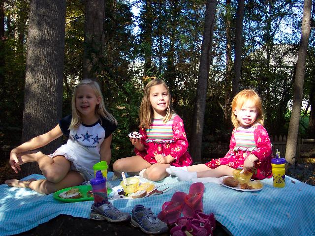 November picnic with Morgan