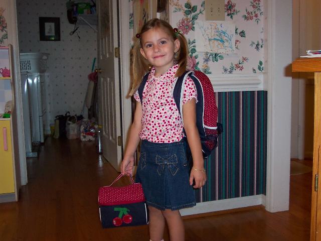 1st day of preschool