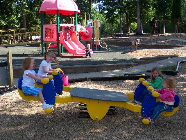 At the park