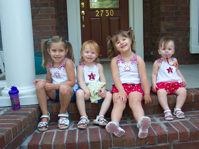 Four girls