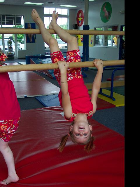 Upside down