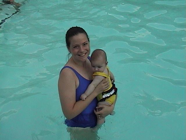 First swim