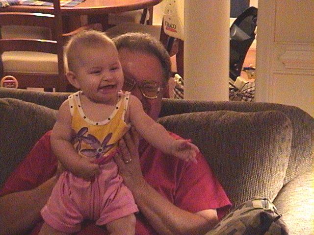 Silly with Granpa