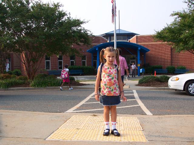 First day of kindergarten