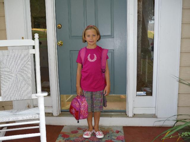 First day of 2nd grade