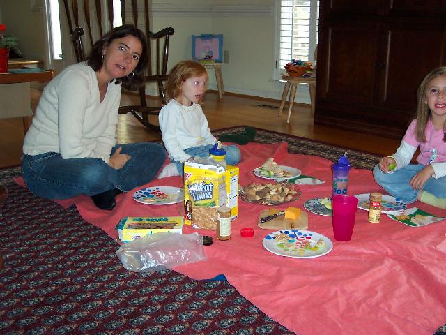 Picnic with Aunt Marianne