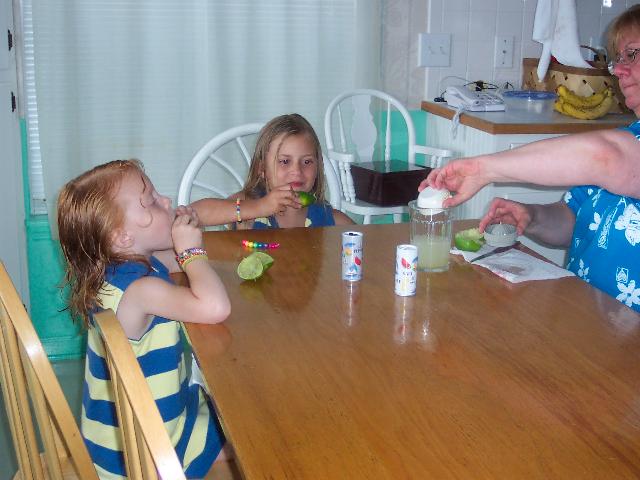 Making limeade