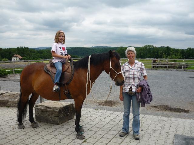 Riding again
