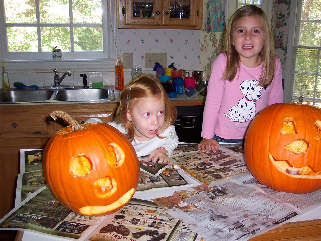Scary faces