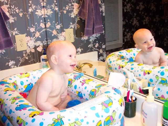 Twin bathers