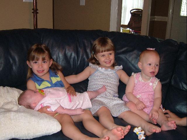 Our four girls
