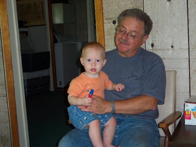 With Grandpa