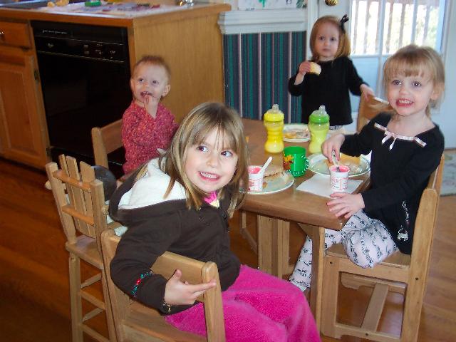 Eating with the big girls