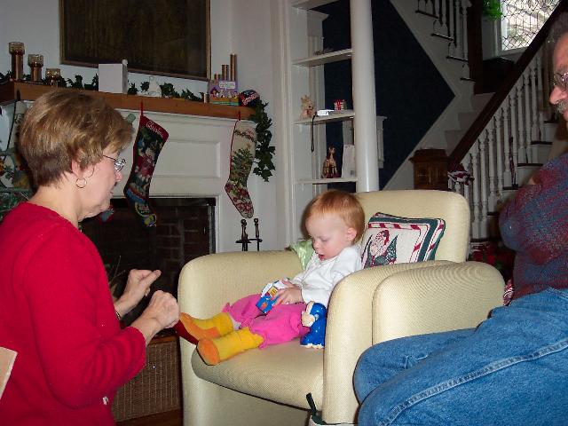 Opening my sock stocking