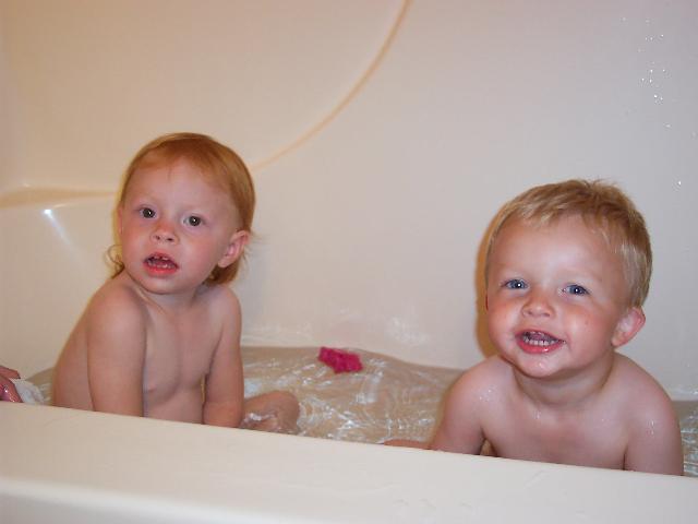 Bath with Jake