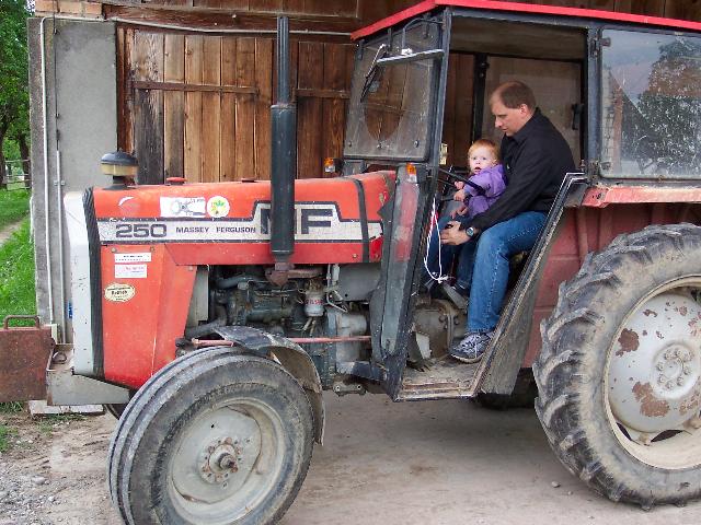 Big tractor driver
