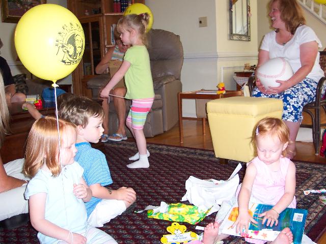 Opening presents