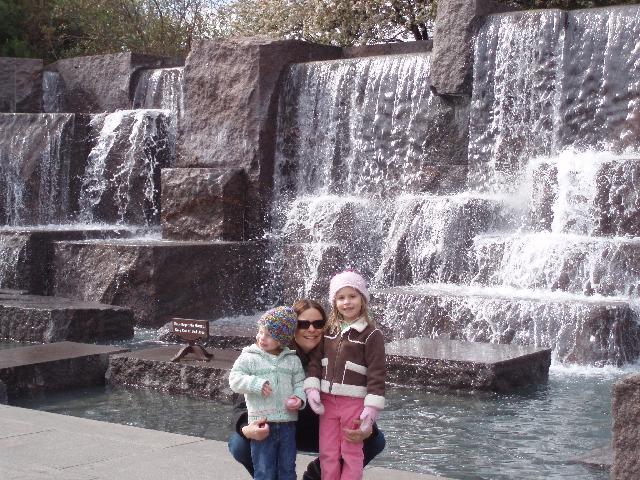 With Mom and Melanie