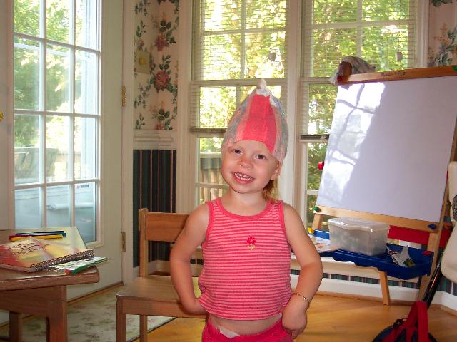 Diaper on my head