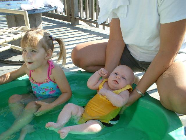 First swim