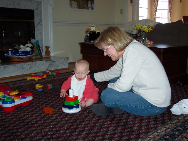I sit for Gramma