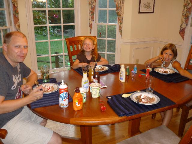 First day of school sundaes