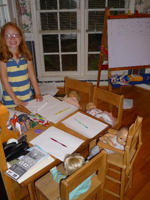 Writing lesson