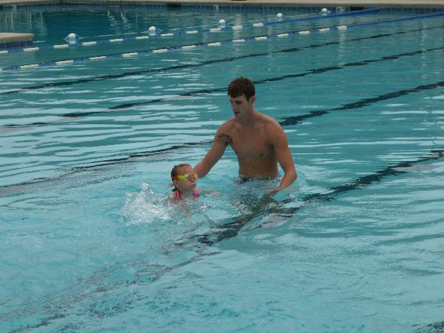 Swimming for Michael
