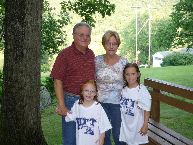 With Gramma and Grandpa