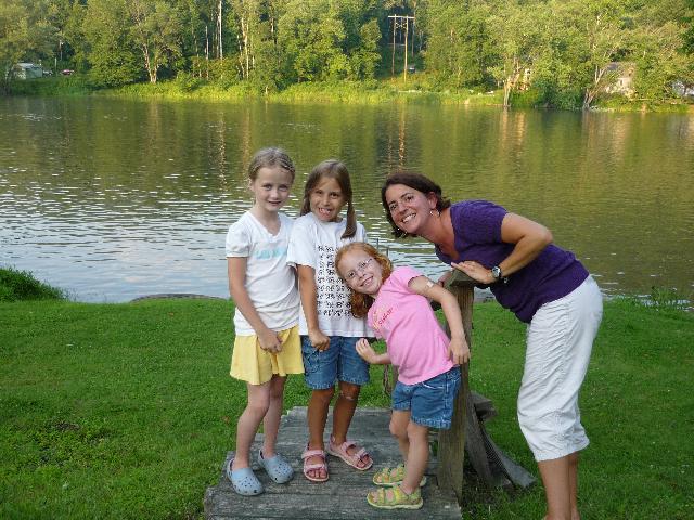 With Logan and Aunt Marianne