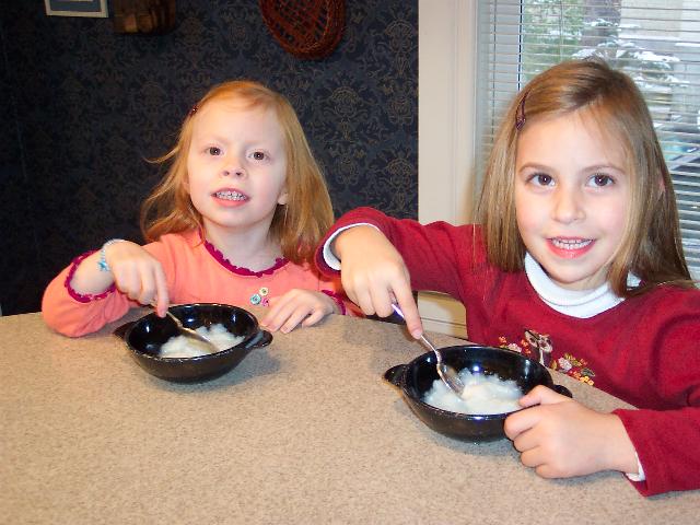 Snow cream