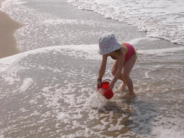 Getting water
