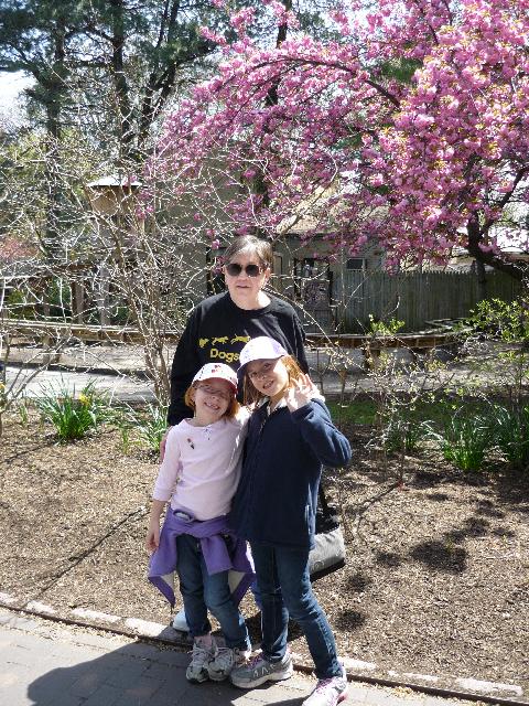 At the zoo with Mary