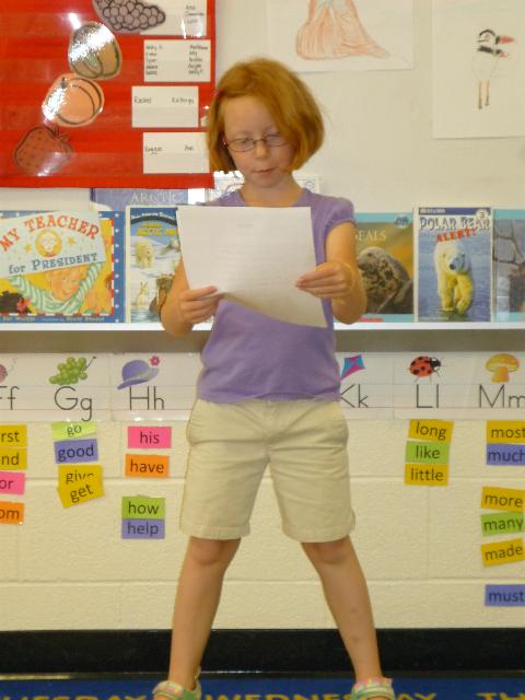 My poetry reading
