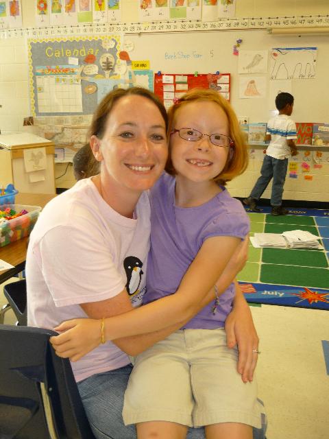 My sweet little teacher