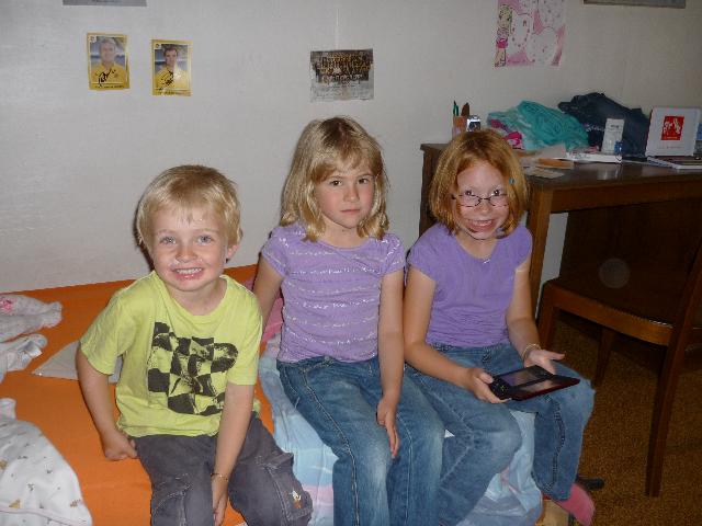 With my cousins
