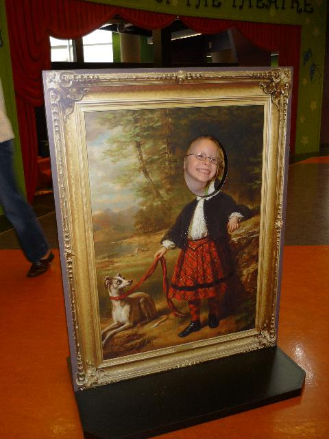 Girl in the picture
