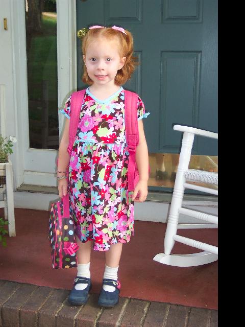 First day of preschool